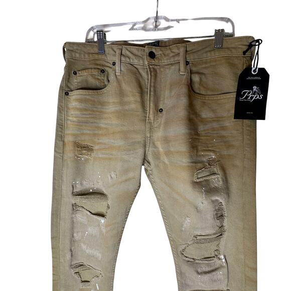 💎✨ORIGINAL✨💎New w/ TAG Prps Cream Jeans - Picture 5 of 10